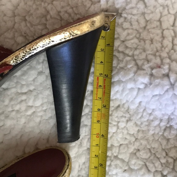 Beverly Feldman cowhide leopard heels - Picture 6 of 7